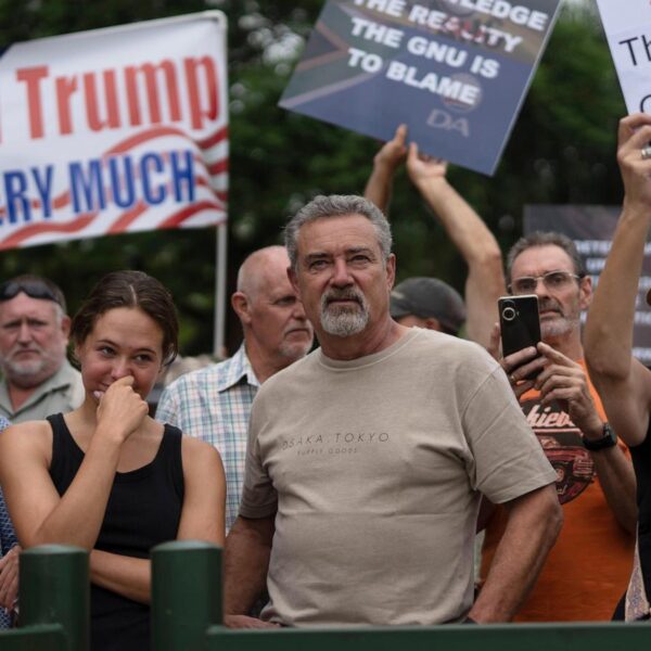 How Trump’s support for a white minority group…