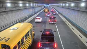 Wrong-way rover: Dog rescued from a busy Boston…