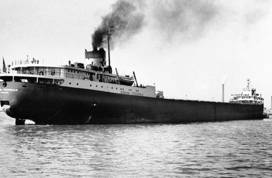Retired AP reporter helped cement the legend of the wreck of the Edmund Fitzgerald