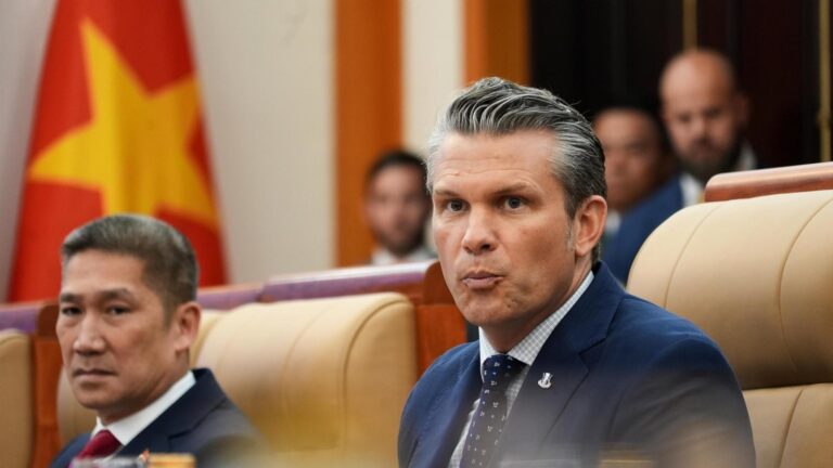Hegseth in Vietnam to strengthen defense ties and reassure a cautious partner