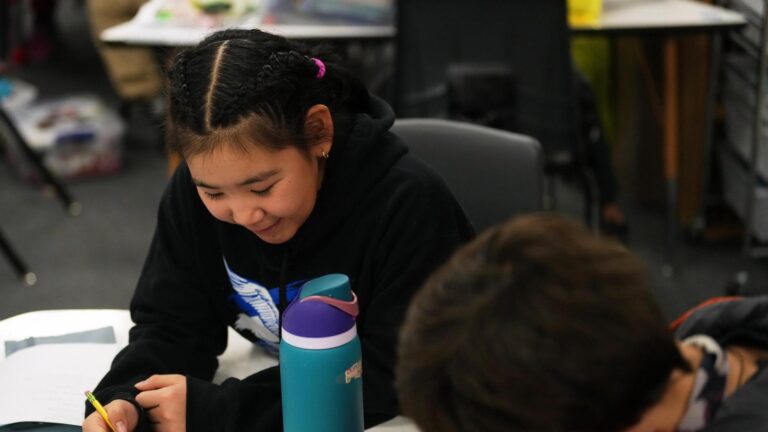 Uncommon program helps children displaced by flooding that devastated Alaska villages