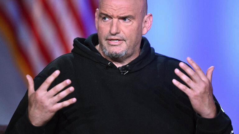 Fetterman says he's back home after a fall put the Pennsylvania senator in the hospital