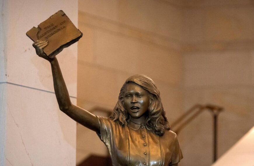 US Capitol statue of teen civil rights leader&hellip;