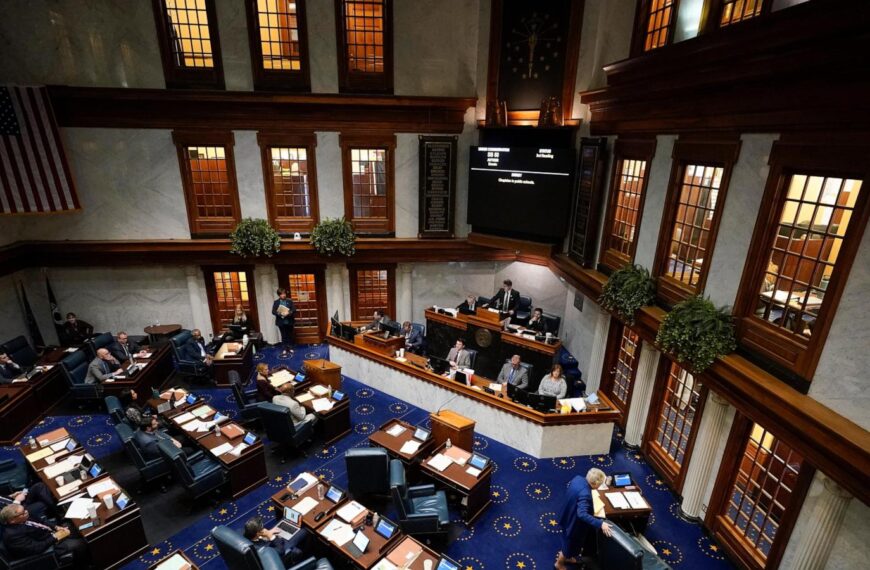 Redistricting in Indiana faces ultimate test in state Senate