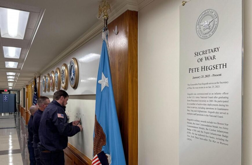 Renaming the Department of Defense the ‘Department of War’ could cost up to $125 million