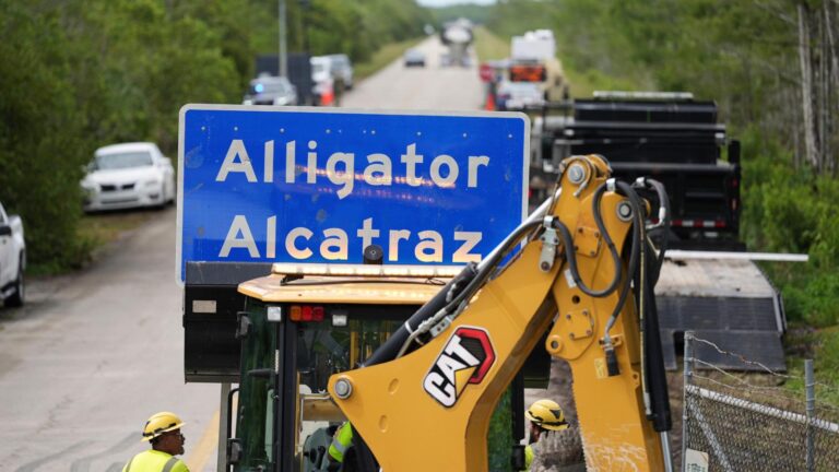 Officials withheld evidence on Florida's 'Alligator Alcatraz' funding, environmental groups say