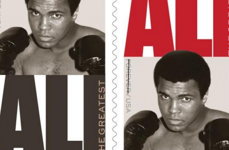 Postal Service unveils new Muhammad Ali stamp in champ’s hometown