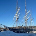Mystic Seaport workers dig out historic whaling ship after snowstorm