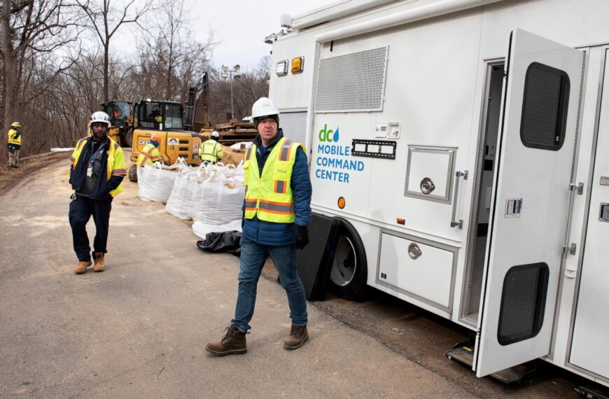 Trump approves disaster assistance to DC to help with sewage spill into Potomac River