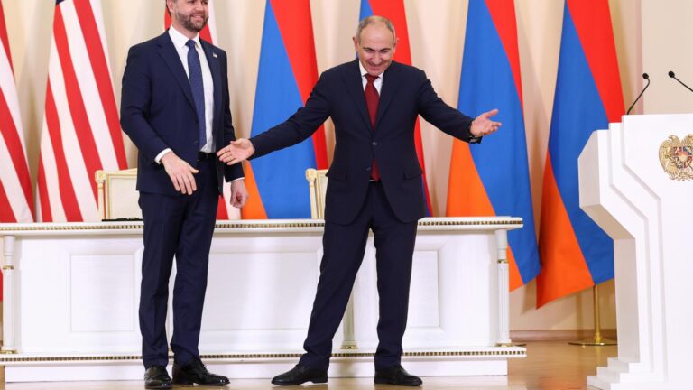 Vance is in Armenia, a country no sitting US president or vice president has visited before