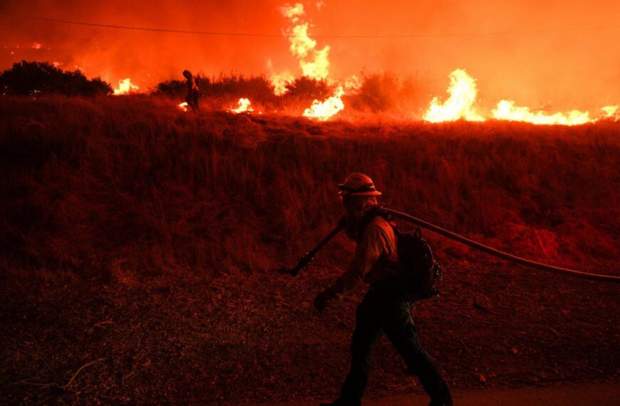 Study finds that dangerous days when weather is prone to fire soaring around the world