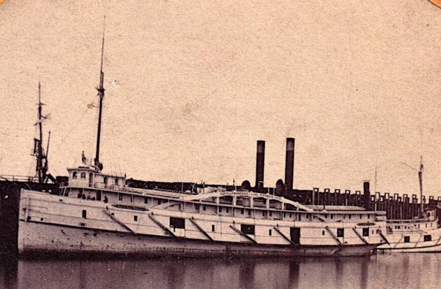 Searchers uncover wreck of luxury steamer lost in Lake Michigan over 150 years ago