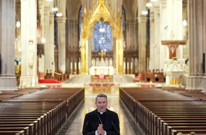 New York’s incoming archbishop will focus on evangelizing and reengagement