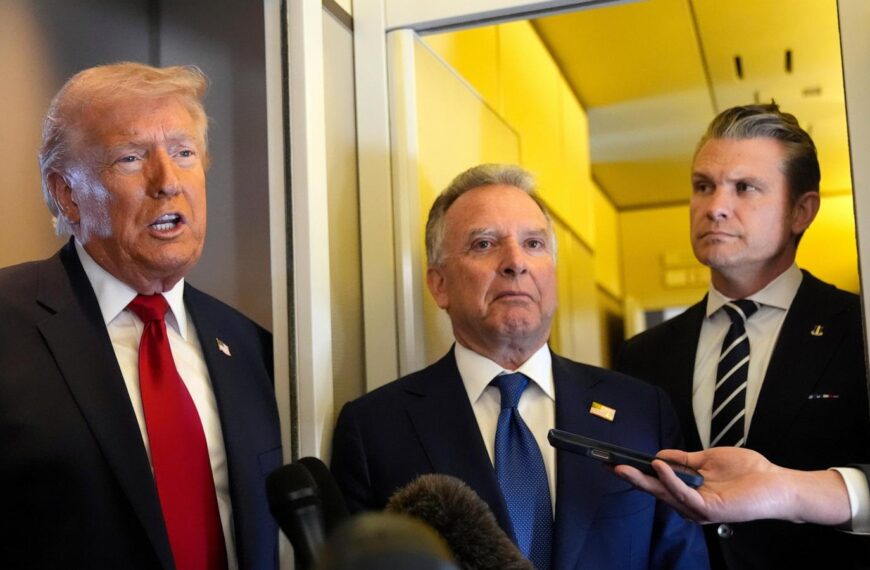 Trump downplays importance of Russia reportedly sharing intel with Iran to help it hit US targets