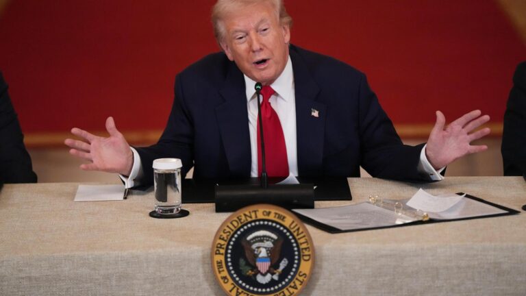 Dealing with Iran war is 'easy,' Trump says. College athlete pay? Not so much