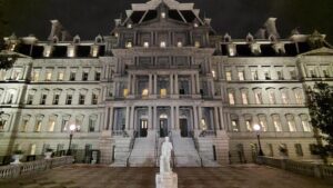 Trump places statue of Christopher Columbus near the&hellip;