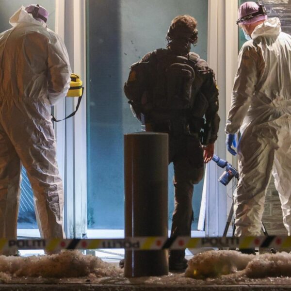 Police investigate a potential explosion outside the US&hellip;