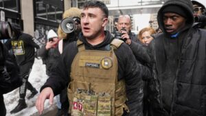 Police investigating after device thrown at anti-Islam protest&hellip;