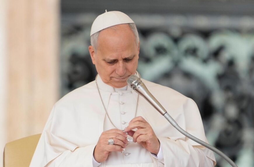 Pope Leo will accept the Liberty Medal in a remote broadcast from Rome