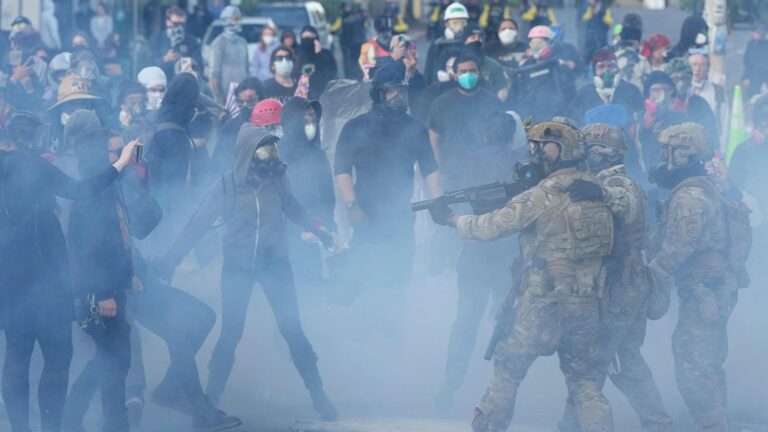 Portland residents near ICE building win court order limiting agents' tear gas use