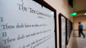 Judge strikes down law mandating schools display the&hellip;