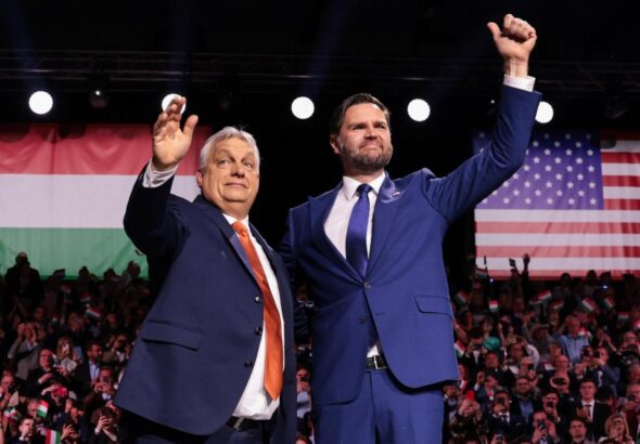 Vance arrives in Hungary hoping to boost Orbán's election campaign