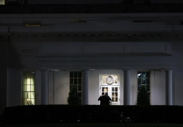 Justice Department cites dinner shooting to press preservationists to drop Trump ballroom suit