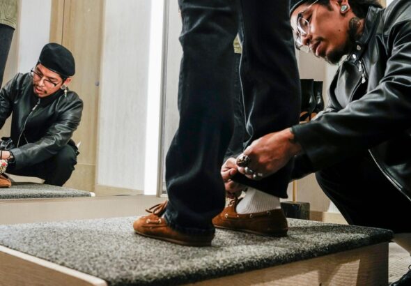 Skilled sewers in demand as tailors and dressmakers age out, in photos