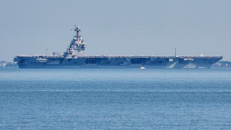 US aircraft carrier breaks record for longest deployment since the Vietnam War