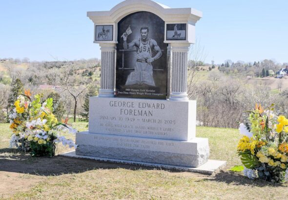 George Foreman laid to rest in Iowa, drawn by a peaceful 1988 visit