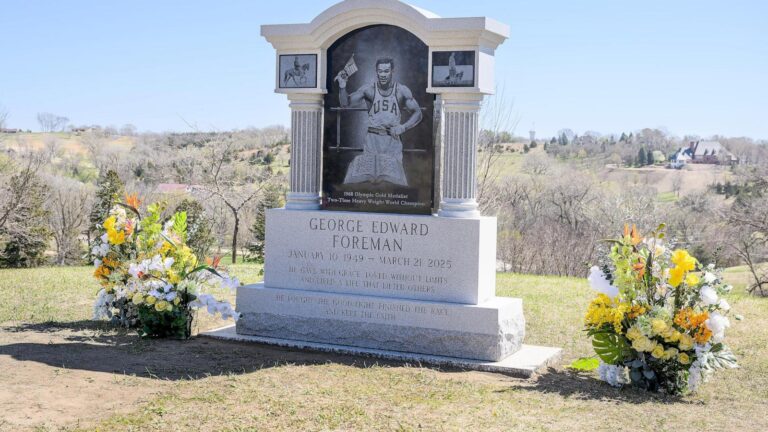 George Foreman laid to rest in Iowa, drawn by a peaceful 1988 visit