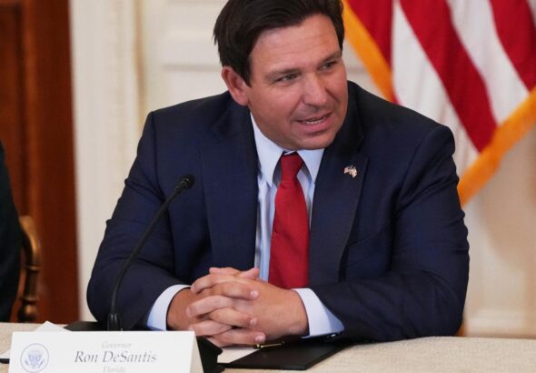Florida's redistricting fight puts Ron DeSantis back in the Republican spotlight