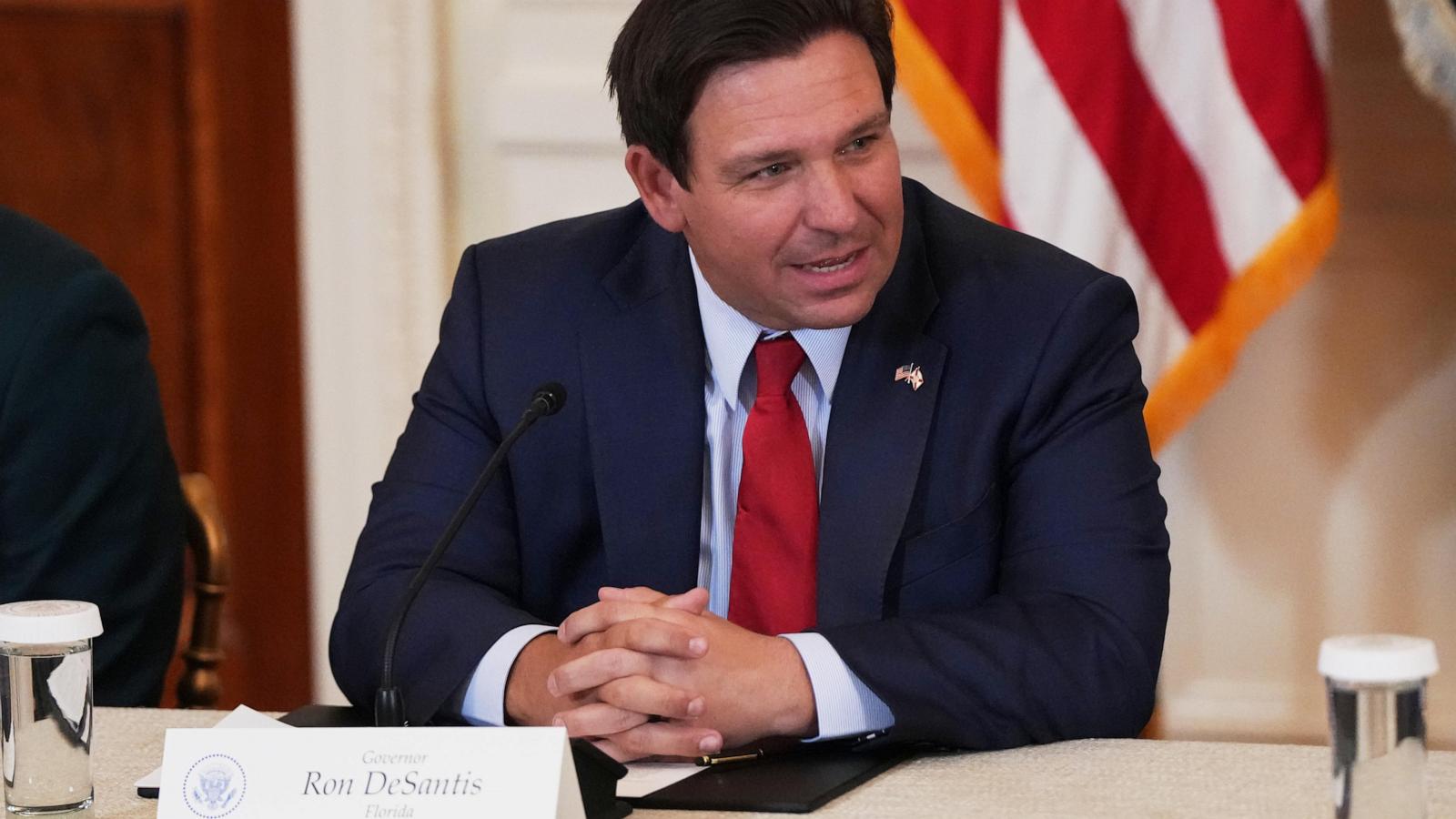 Florida's redistricting fight puts Ron DeSantis back in the Republican spotlight
