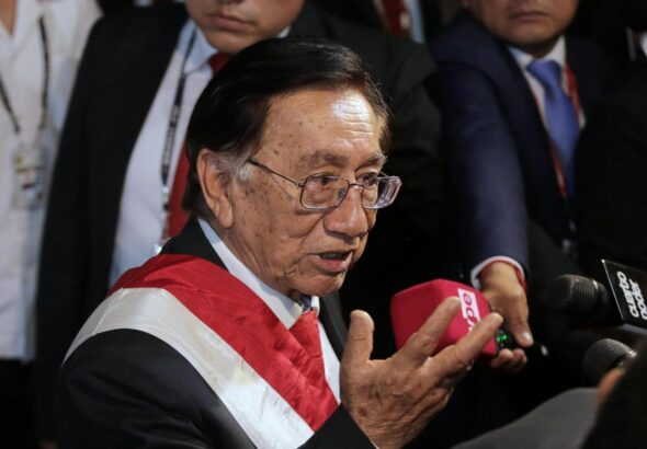 Peru's defense and foreign ministers resign after the president stalls US military planes deal