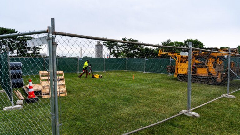 Survey work begins for contested Trump Triumphal Arch project in Washington