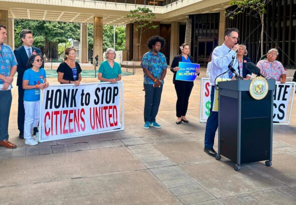 New Hawaii law targets corporate influence in politics after Citizens United ruling