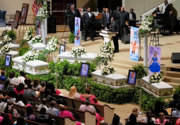 8 children killed in Louisiana mass shooting remembered at funeral