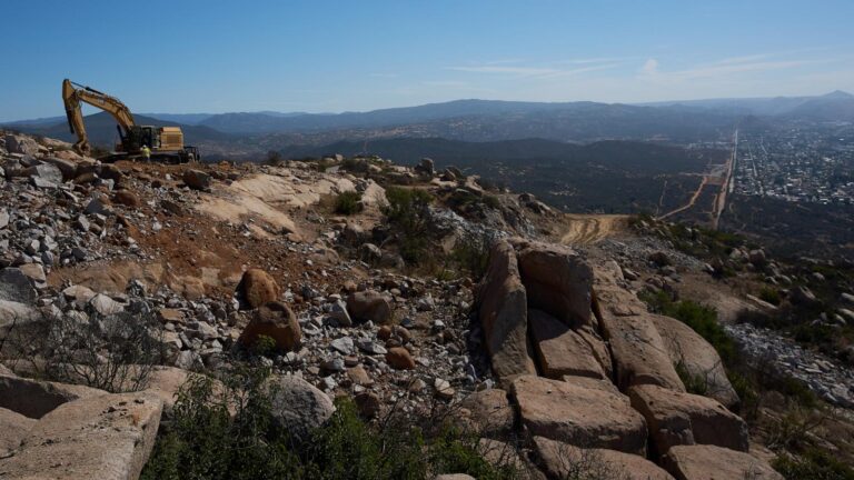 US-Mexico border wall construction is desecrating sacred sites, Indigenous leaders say