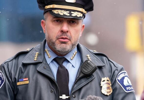 The police chief’s sudden resignation puts Minneapolis back in tumult after years of crises
