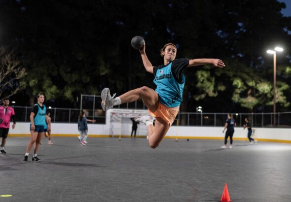 These women are training to represent the US in an Olympic sport they'd never heard of