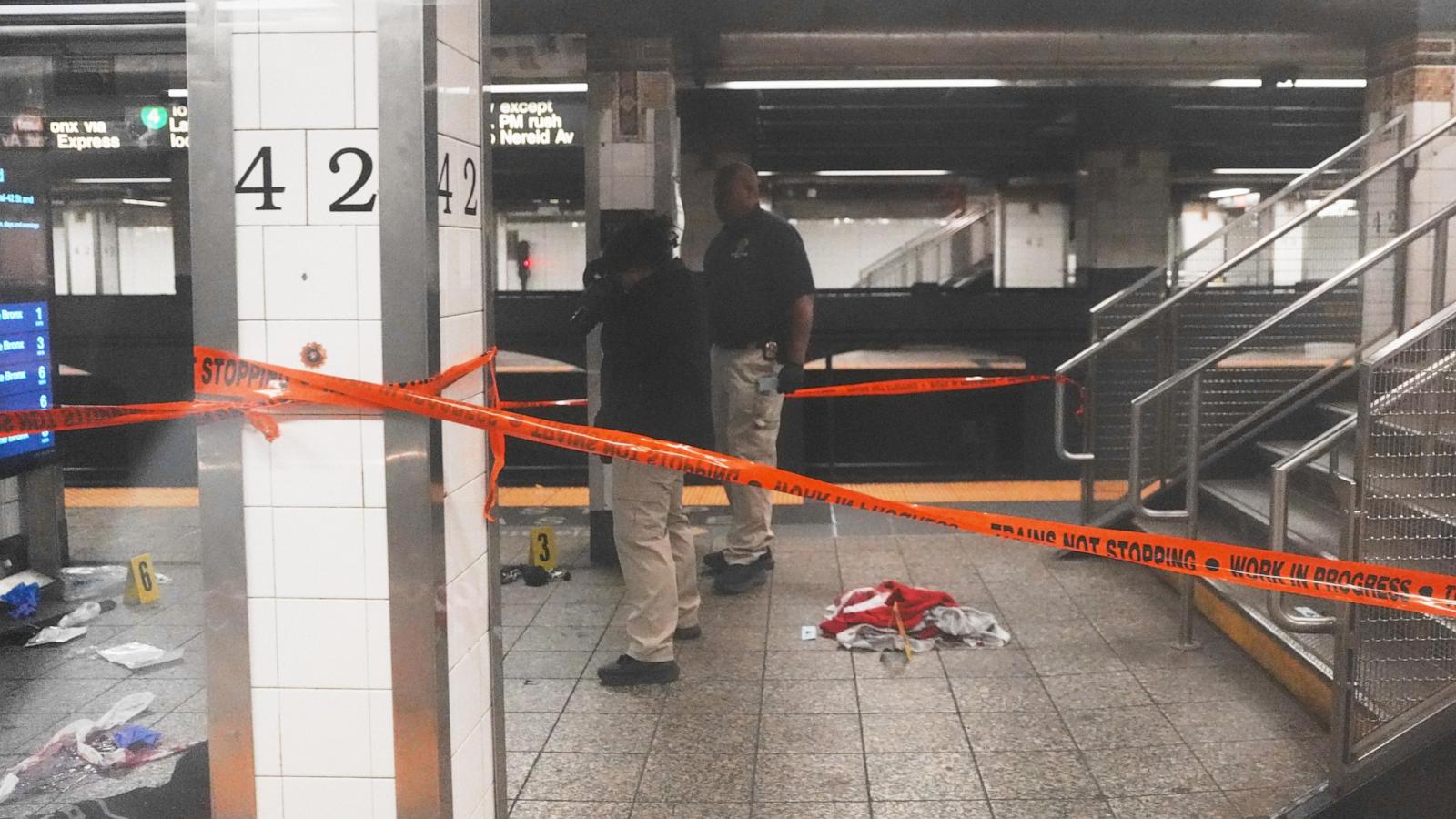NYPD releases video of machete attack shooting at Grand Central station