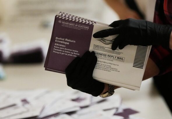 Federal court hears arguments over efforts to halt Trump's mail-in executive order