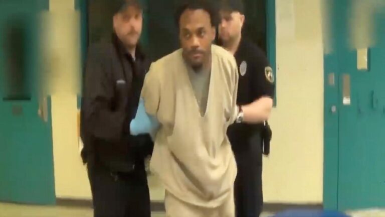 Newly released video shows Connecticut prison officers striking inmate before he died