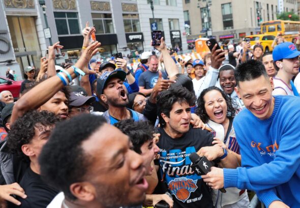 A dream day for New York fans with Knicks on the road to clinch and Brazil vs. Morocco in World Cup