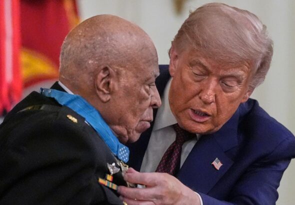 Trump presents the Medal of Honor to 3 veterans for heroism in Vietnam, Afghanistan
