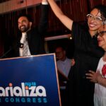 New York leads four-state primary elections, in photos