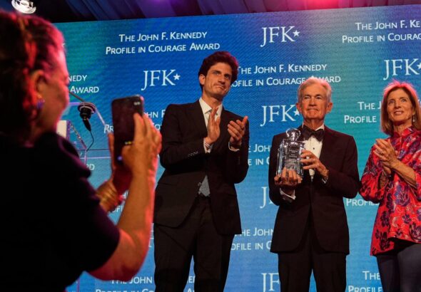 Jerome Powell uses JFK award speech to warn against political pressure on Fed, courts and schools