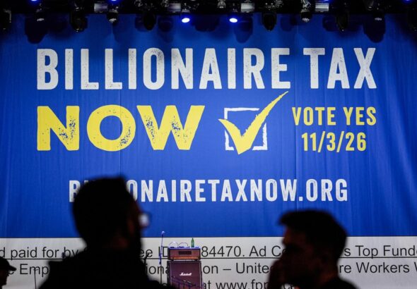 California voters will consider a measure in November to raise taxes on billionaires