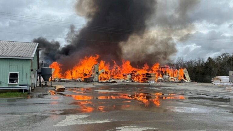 Second firefighter dies from injuries at Maine lumber mill fire and explosion