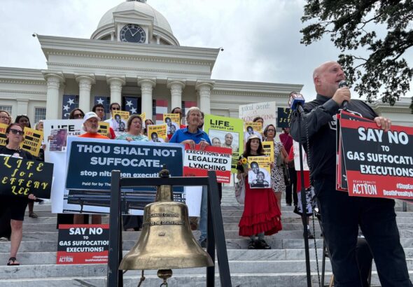 Alabama asks appeals court to let it continue nitrogen gas executions